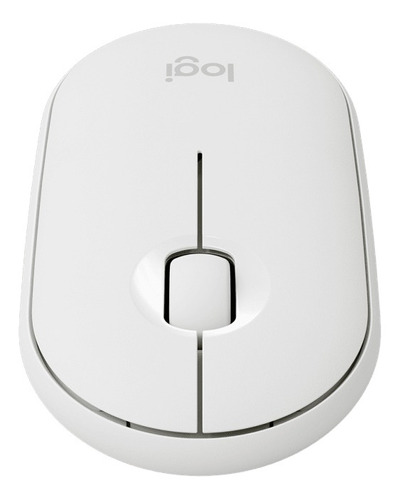 Mouse Sem Fio Logitech Pebble I345 Bluetooth Branco iPad Cor White