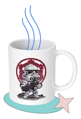 Taza Tazon Mug Stomper Star War Chibi