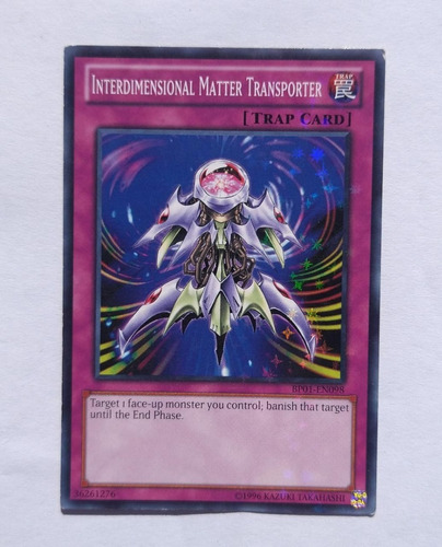 Yu Gi Oh! Interdimensional Matter (starfoil) Bp01-en098