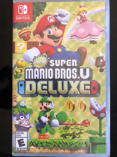 Juego Super Mario Bros U Deluxe Para Nintendo Switch Mercado Libre