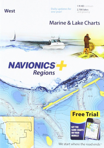 Plus Regions West Marine Lake Charts Sd Msd