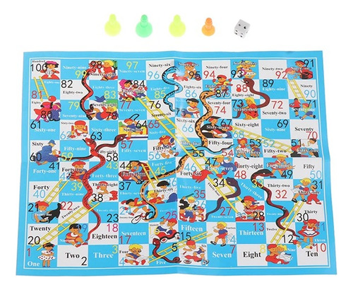 80 Juego De Mesa Serpientes Y Escaleras Premio Bolo Regalo