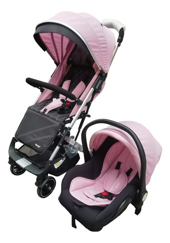 Coche Ebaby Con Porta Bebe Y Silla Para Carro + Forro 