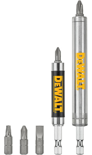 Set Guías Magnéticas + 3 Puntas Atornillar Dewalt Dw2095