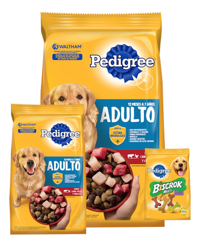 Pedigree Adulto 24 Kg + Promo + Envío A Todo Uy!