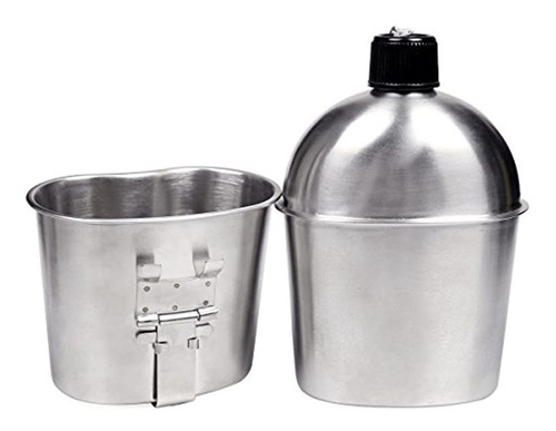 Goetland Wwii Us Military Canteen Kit De Acero Inoxidable 1q