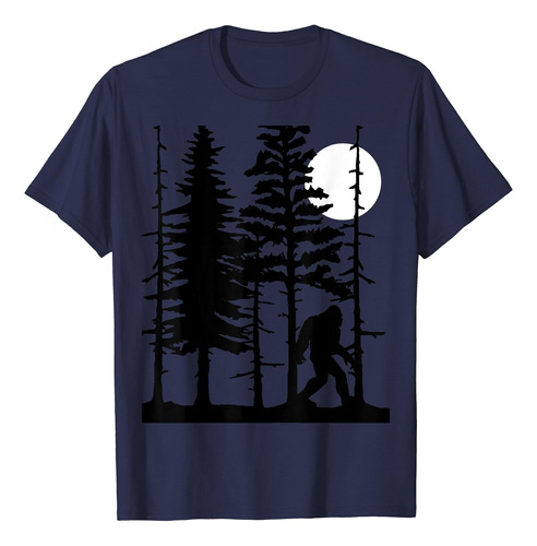Camiseta Escondida En El Bosque Para Creyentes De Sasquatch
