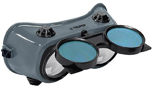 Gafas P/soldadura,vidrios Redondos Levadizos Truper     Gaso