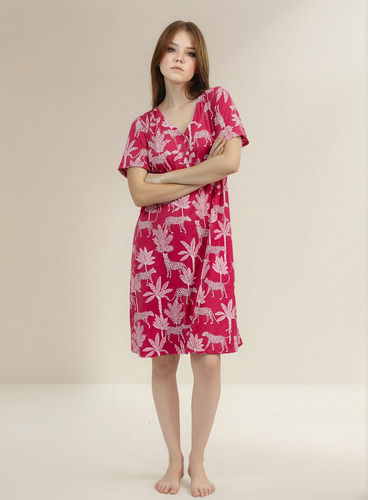 Camisón Amazonas Algodón Mujer Otoño Ensueños