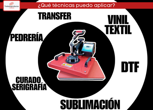 Kit Combo 8 En 1 Tlp 29x38 Para Sublimación Incluye Botellas