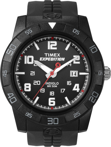 Reloj Timex T49831 Expedition Rugged Analog Black Resin Corr