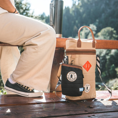 Imagen 7 de 10 de Mochila Matera Pampa Rambo Pop Beige