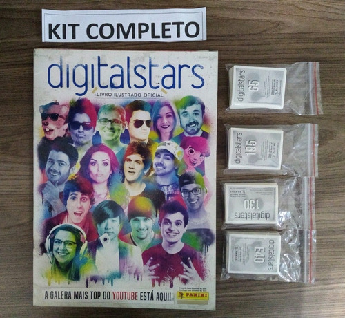 Album De Figurinhas Digitalstars Completo Para Colar (Usado)