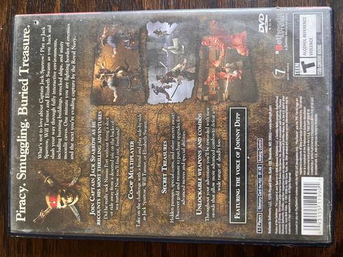 Pirates Of The Caribbean The Legend Of Jack Sparrow Ps2 (Usado)