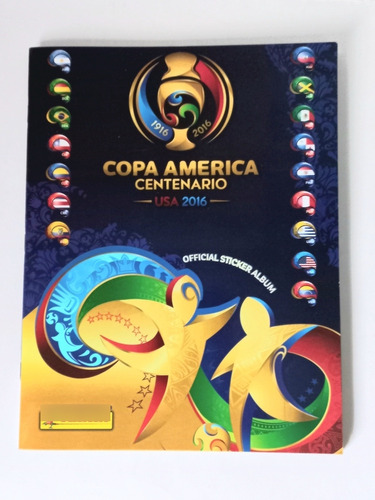 Álbum Copa América Centenario 2016 Vacío 