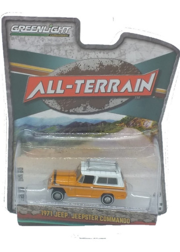 Greenlight All Terrain S10 1971 Jeep Jeepster Commando 1:64