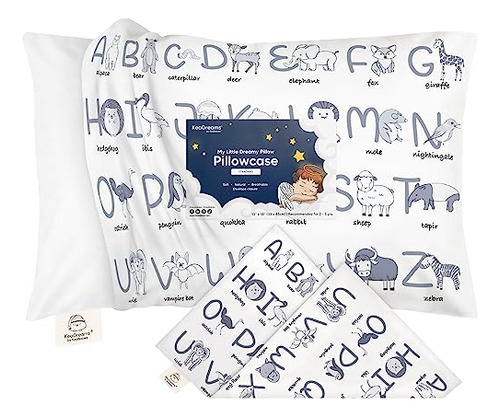 Keababies Funda De Almohada Para Niños Pequeños De 13 X 18 P