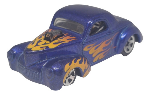 Custom '41 Willys Coupe - Hw Flames - 2016 Loose