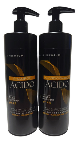 Shampoo Y Acondicionador Acido Only Professional