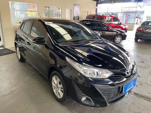 Imagem 2 de 7 de Toyota Yaris Xl Plus 1.3 Preto 2019