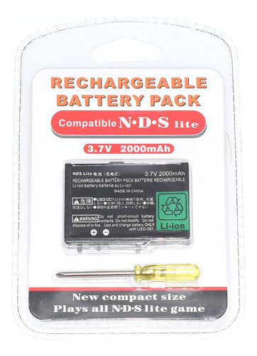 Bateria Nueva Usg-003 Generica Blister Para Nintendo Ds Lite