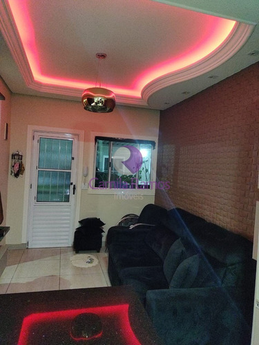 Imagem 4 de 30 de Linda Casa Térrea Em Condomínio Fechado, À Venda - Caxangá - Suzano/sp. - Ca00607 - 69399947