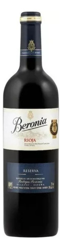 Vino Tinto Beronia Reserva 750 Ml