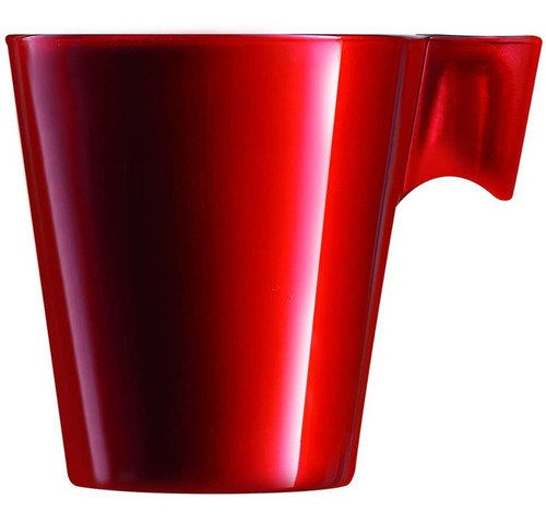 Taza Cafe Luminarc Flashy Longo 220 Ml Rojo Pettish Online