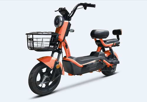 Moto Elétrica Scooter 600w J5 Baoshima Cor Laranja