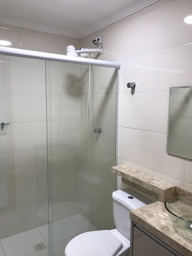 Imagem 11 de 23 de Apartamento 2 Dormitórios Com Móveis Planejados, Infraestrutura E Lazer Na Cobertura E Perto Da Praia Na Vila Tupi Em Praia Grande - Sp - Ap00520 - 70459965