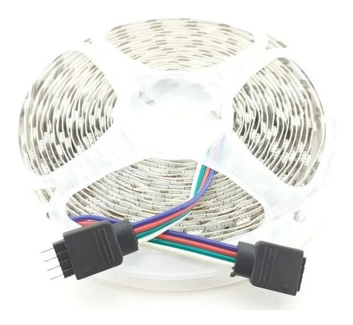 Tira Led Rgb 5050  5 Metros 300 Leds Interior Ip20