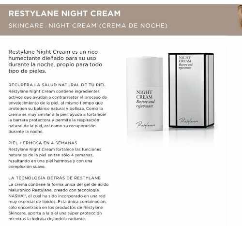 Night Cream Restylane