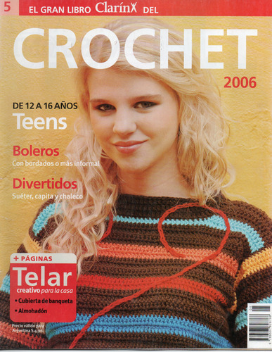 El Gran Libro Del Tejido Crochet Clarin 2006 Colecc Completa (Usado)