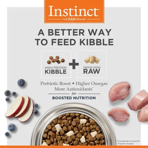 Instinct Raw Boost Grain Free Recipe With Real Chicken Natur