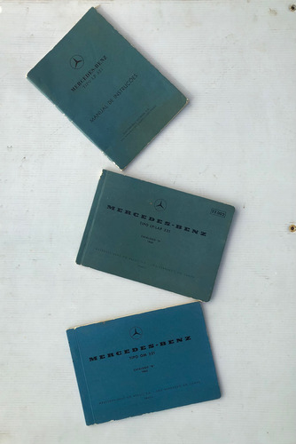 Manual Proprietário Mercedes Benz Mod.om-321, Lp E Lap (Usado)
