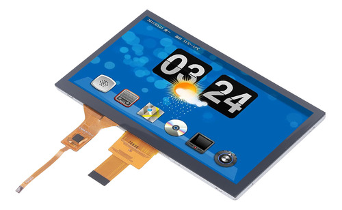 Panel De Pantalla Lcd, Pantalla Táctil Capacitiva De 7 Pulga