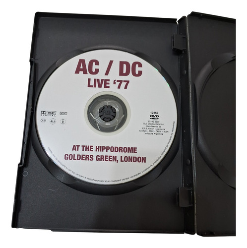 Ac / Dc Live `77 Dvd Estándar
