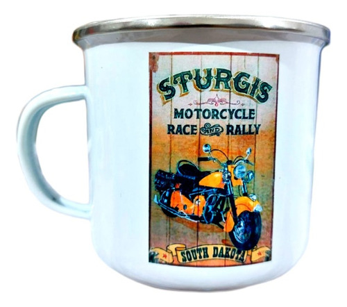 Pocillo Para Café O Agua # 38 - Sturgis Motorcycle - 300 Ml