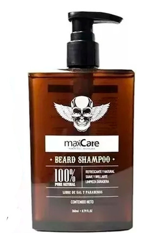 Shampoo Para Barba 260 Ml Max Care