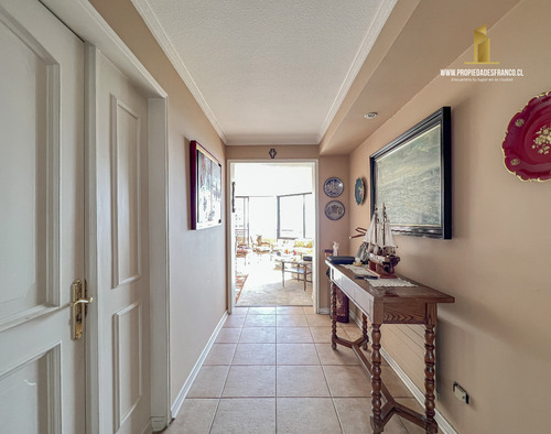 Viña Del Mar. Vende Depto 4d 4b Condominio Torres Del Paine