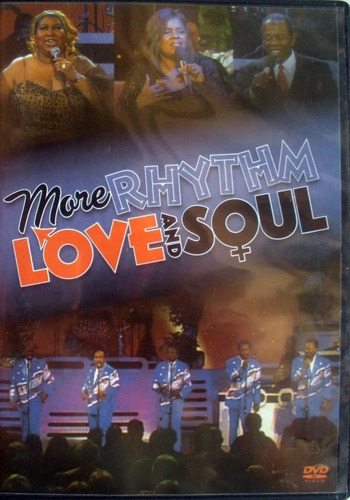 Dvd - More Rhythm Love & Soul - Aretha Franklin - Lou Rawls 