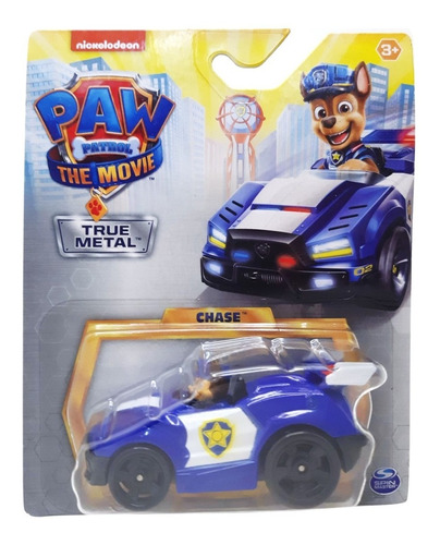 Paw Patrol The Movie Vehículo De Metal Chase E.full