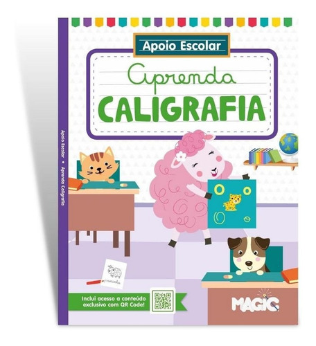 Cartilha - Apoio Escolar - Aprenda Caligrafia