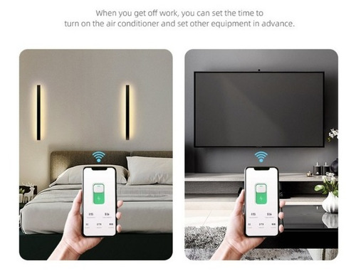 Disjuntor Wifi 2 Polos 25a Monitor Energia Alexa Google Home