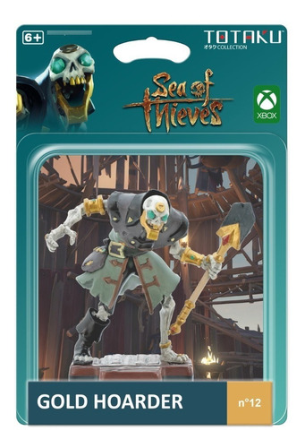 Action Figure Estátua Totaku Gold Hoarder 12 Sea Of Thieves