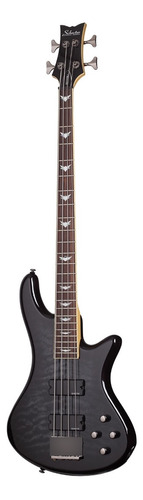 Schecter Stiletto Extreme 4 Tbk Bajo Eléctrico Negro Transp