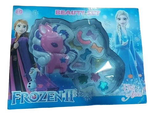 Juego De Maquillaje Para Niña Frozen De Disney