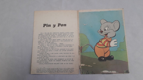 Cuento Para Pintar * Pin Y Pon * N° 11 Antiguo Ed. Oscar (Usado)