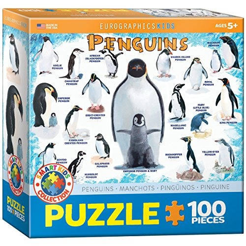 Puzzle Pingüinos 100 Piezas Del  De 