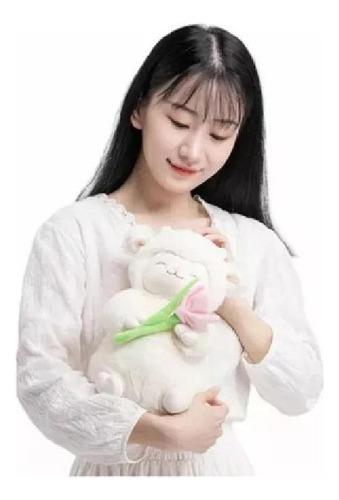 Bem-vindo À Minha Loja. 1pcs Corderito Dama Cordero Peluche
